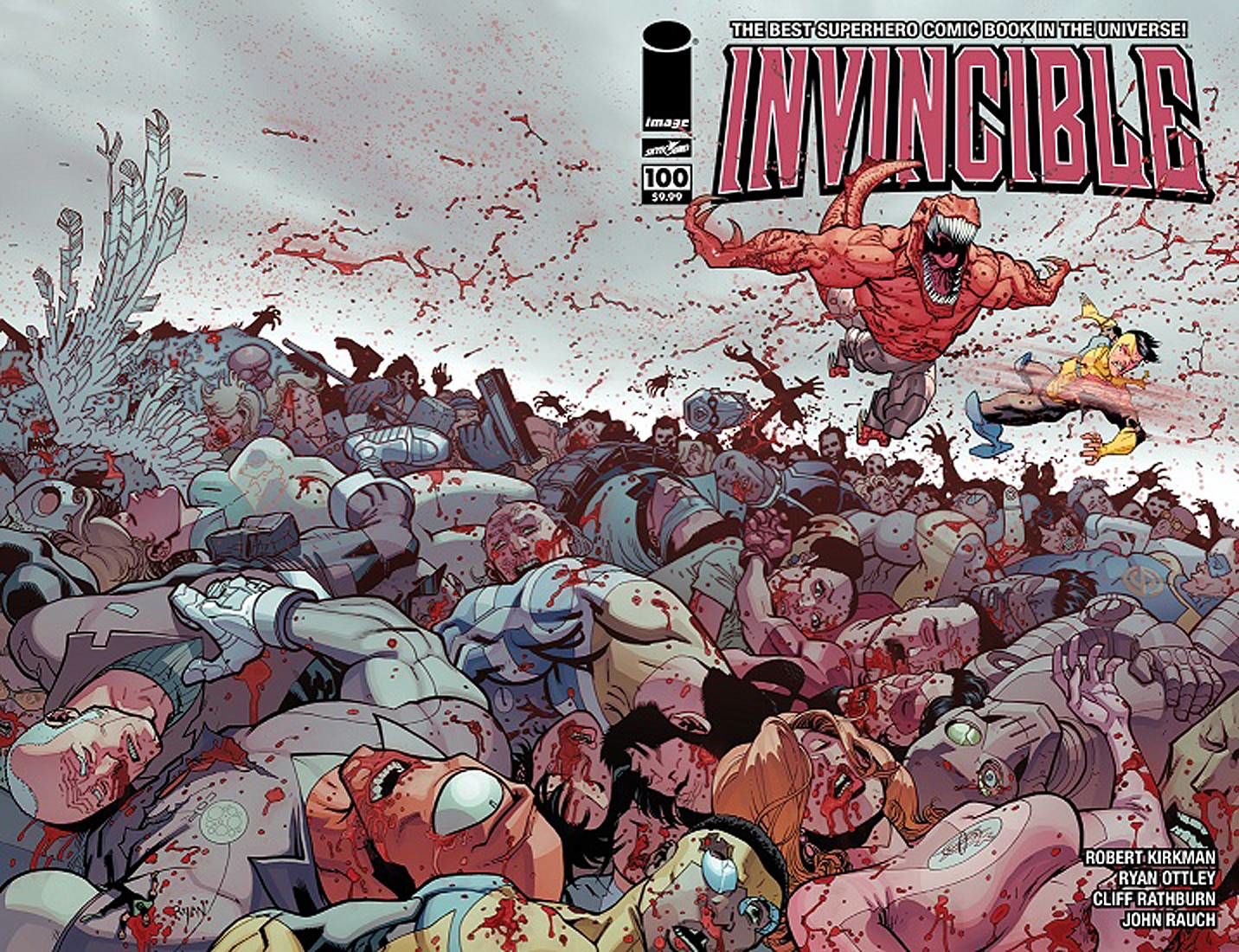 Invincible #100 (Ottley Cover) Fresh Comics.