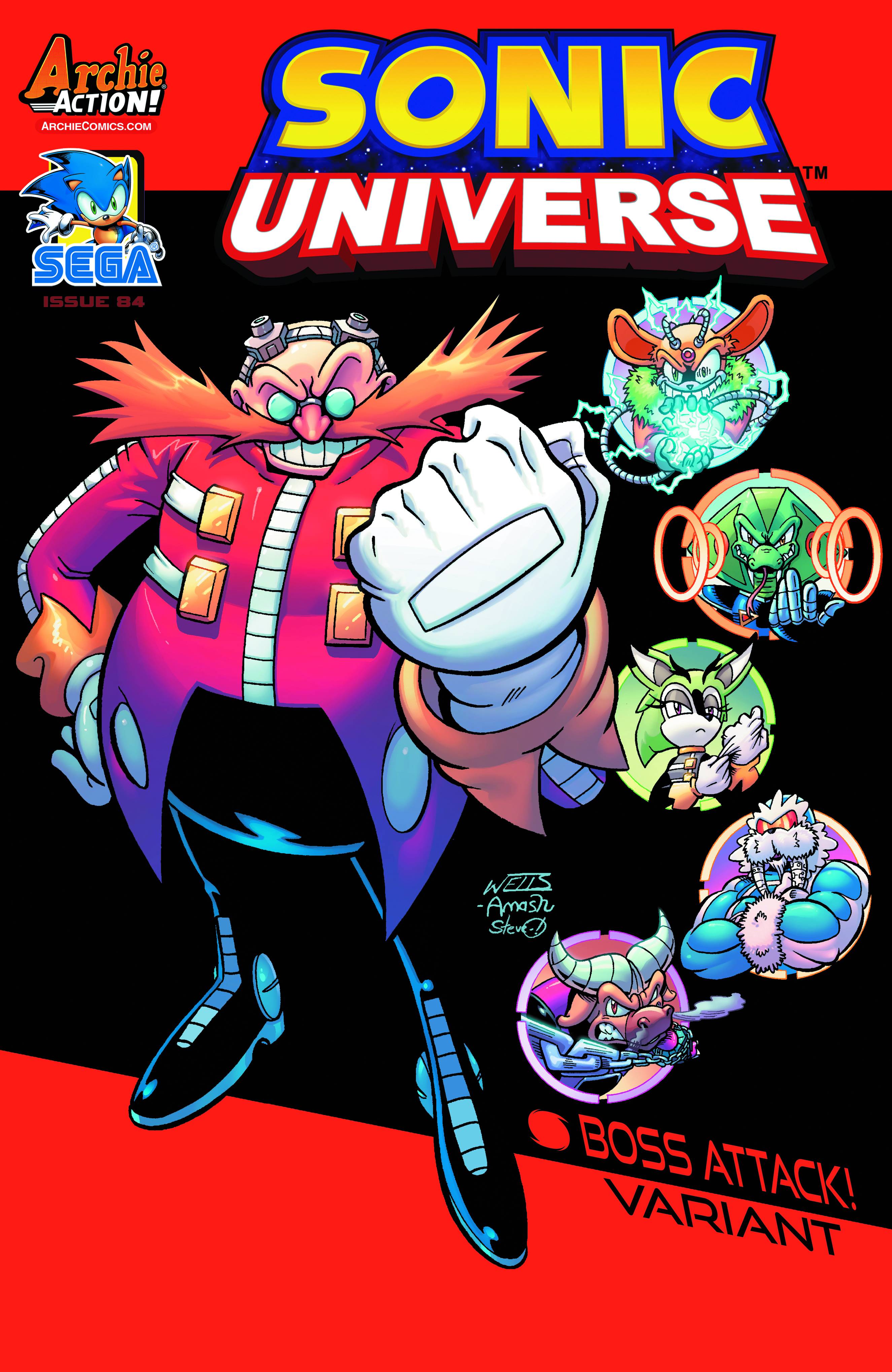 Sonic Universe #84 (Lamar Wells Cover) | Fresh Comics