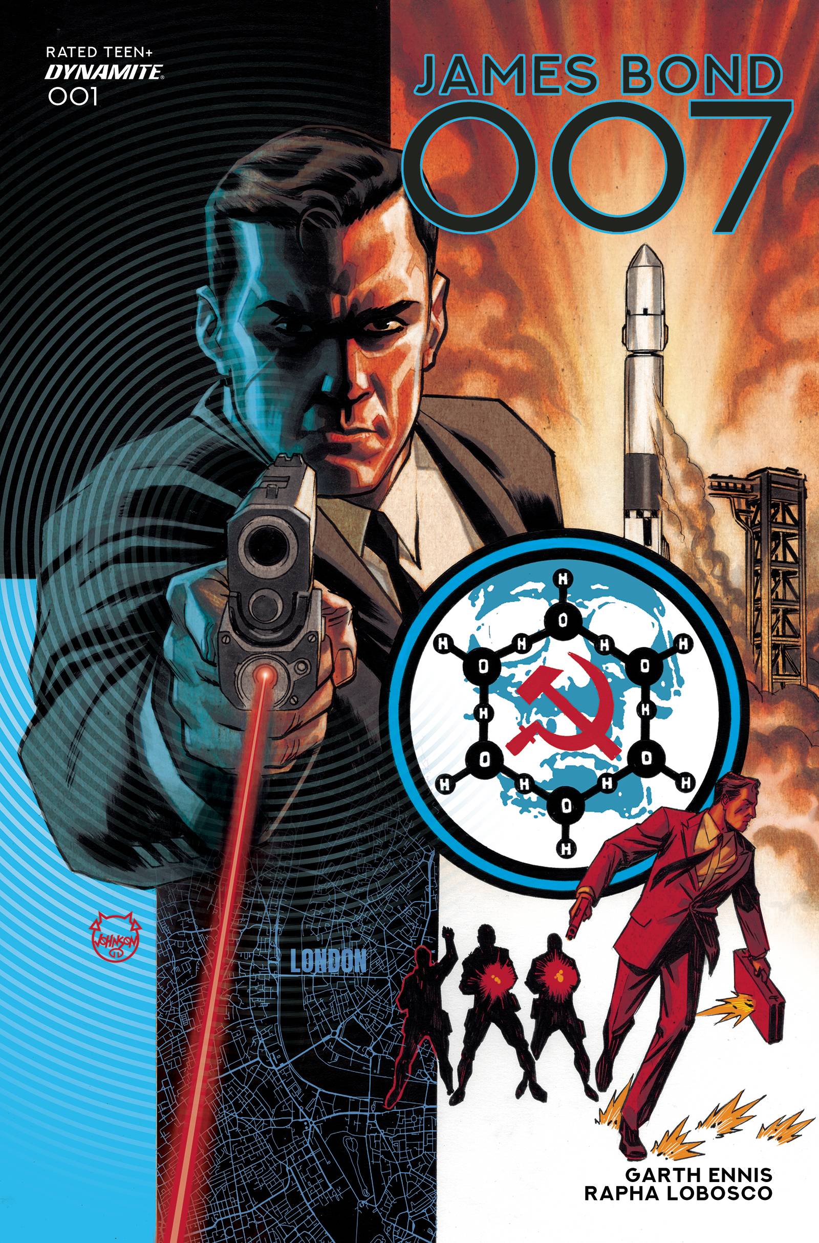 James Bond 007 1 Johnson Cover Fresh Comics