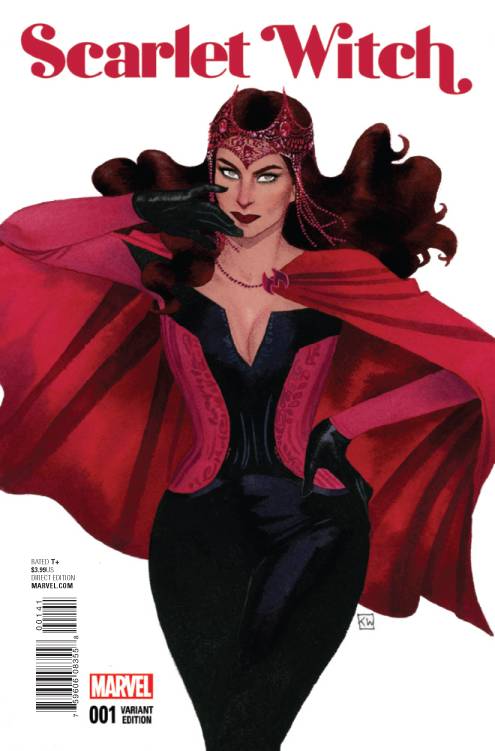 Buy Scarlet Witch #1 Red Blank Variant