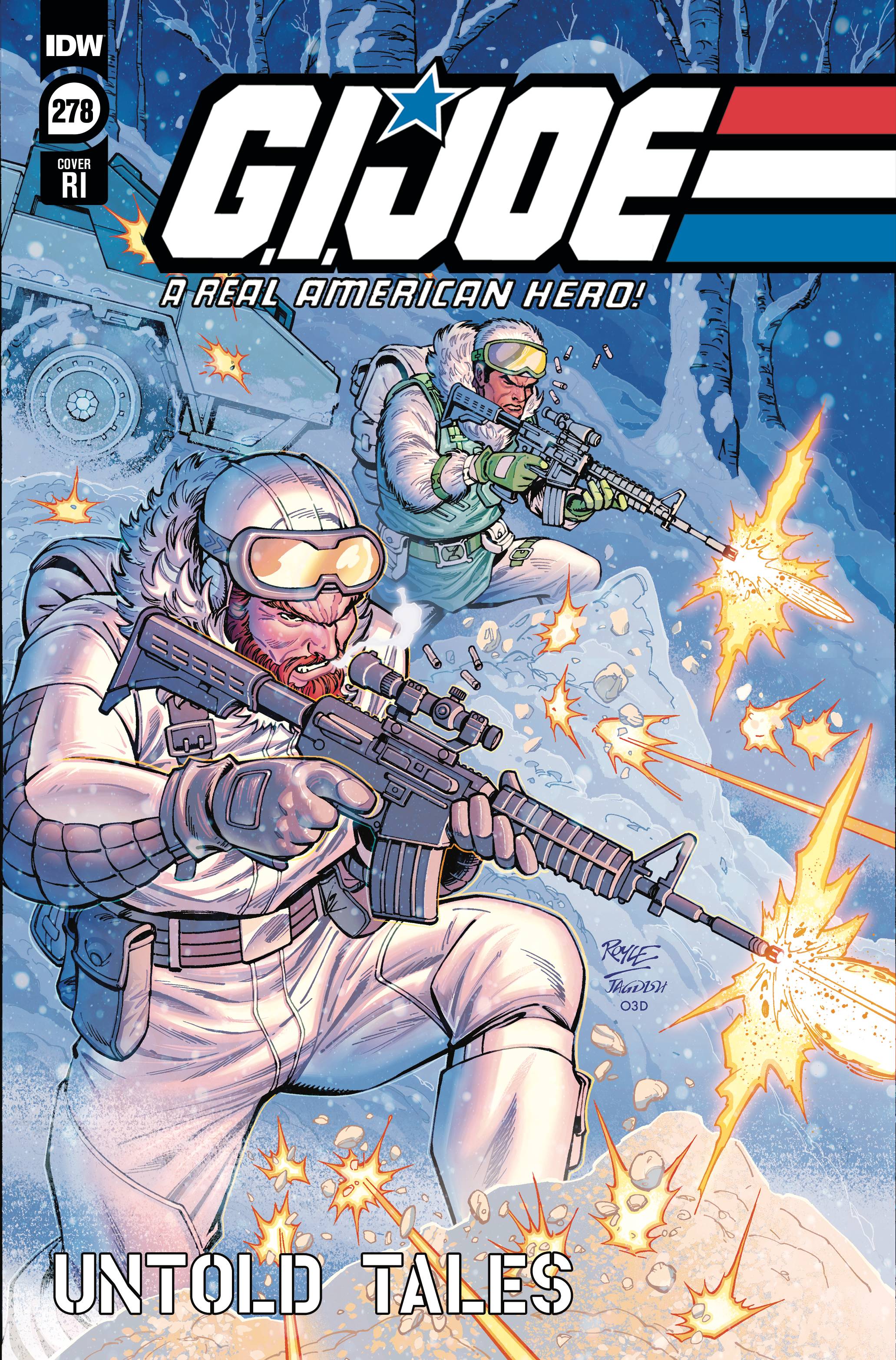 G.I. Joe A Real American Hero 278 (10 Copy Royle Cover) Fresh Comics