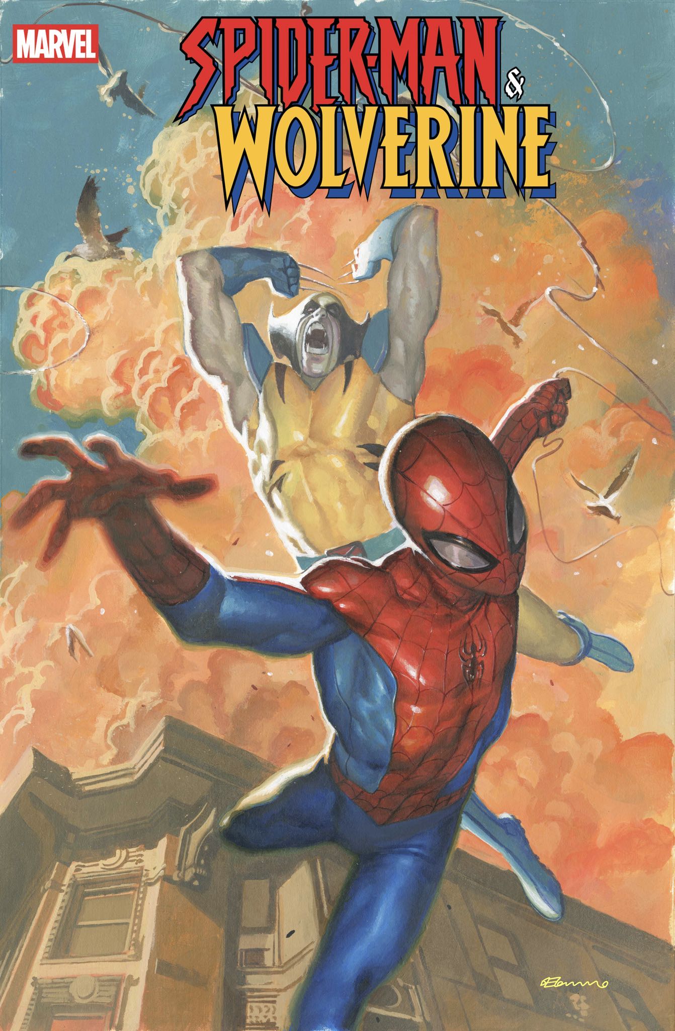 Spider-Man & Wolverine #4 (Fabrizio De Tommaso Variant Cover