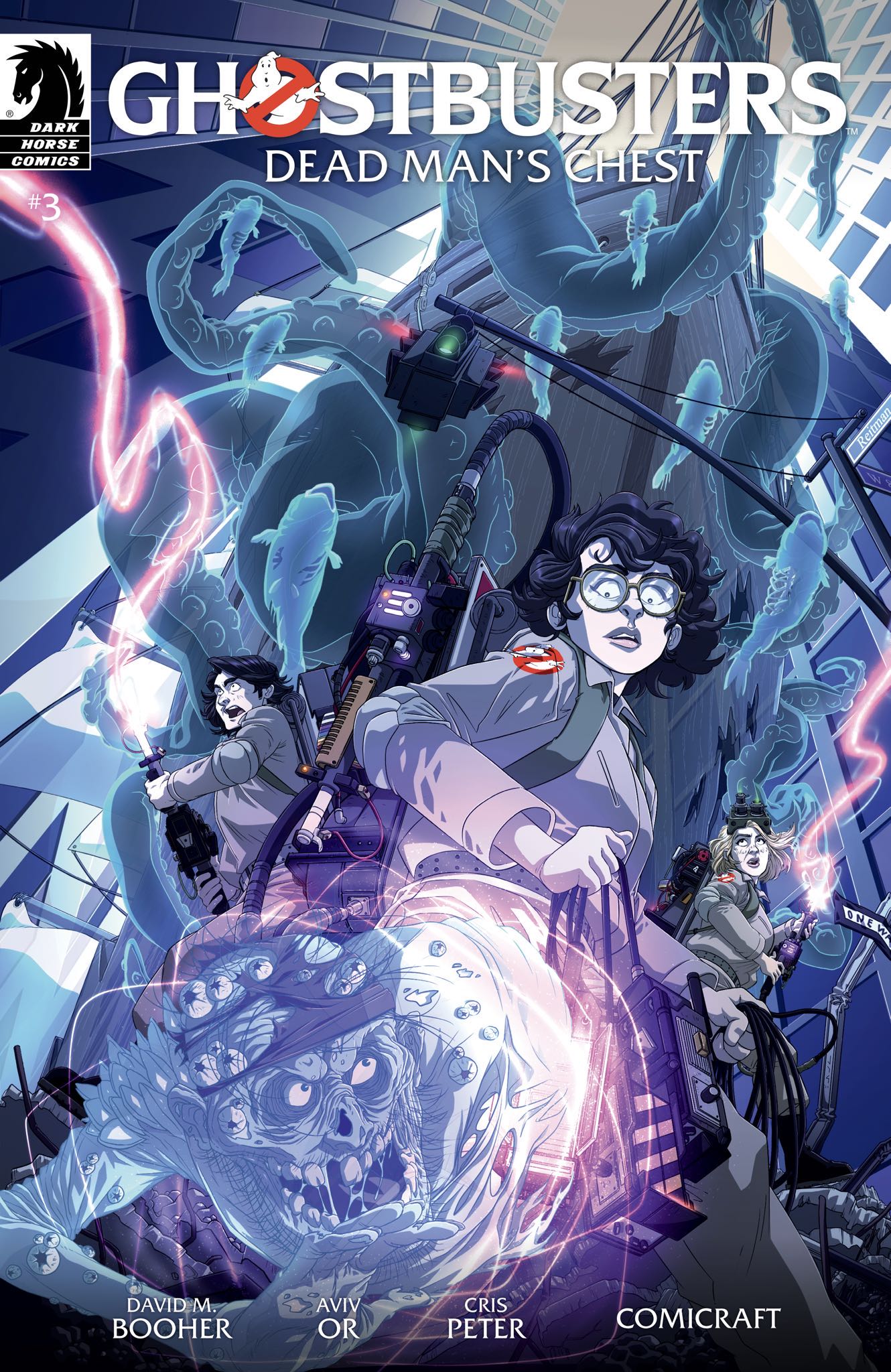Ghostbusters: Dead Man's Chest #3 (John Yurcaba Cover) | Fresh Comics