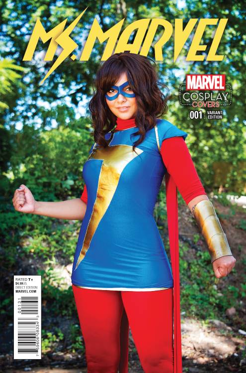 Ms Marvel 1 Cosplay Cover Fresh Comics 