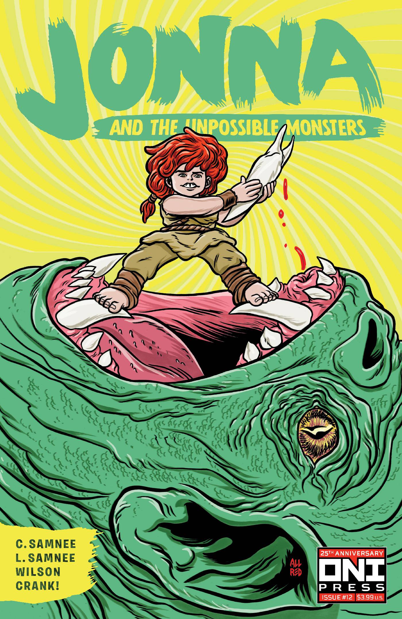 Jonna And The Unpossible Monsters 12 Allred Cover Fresh Comics