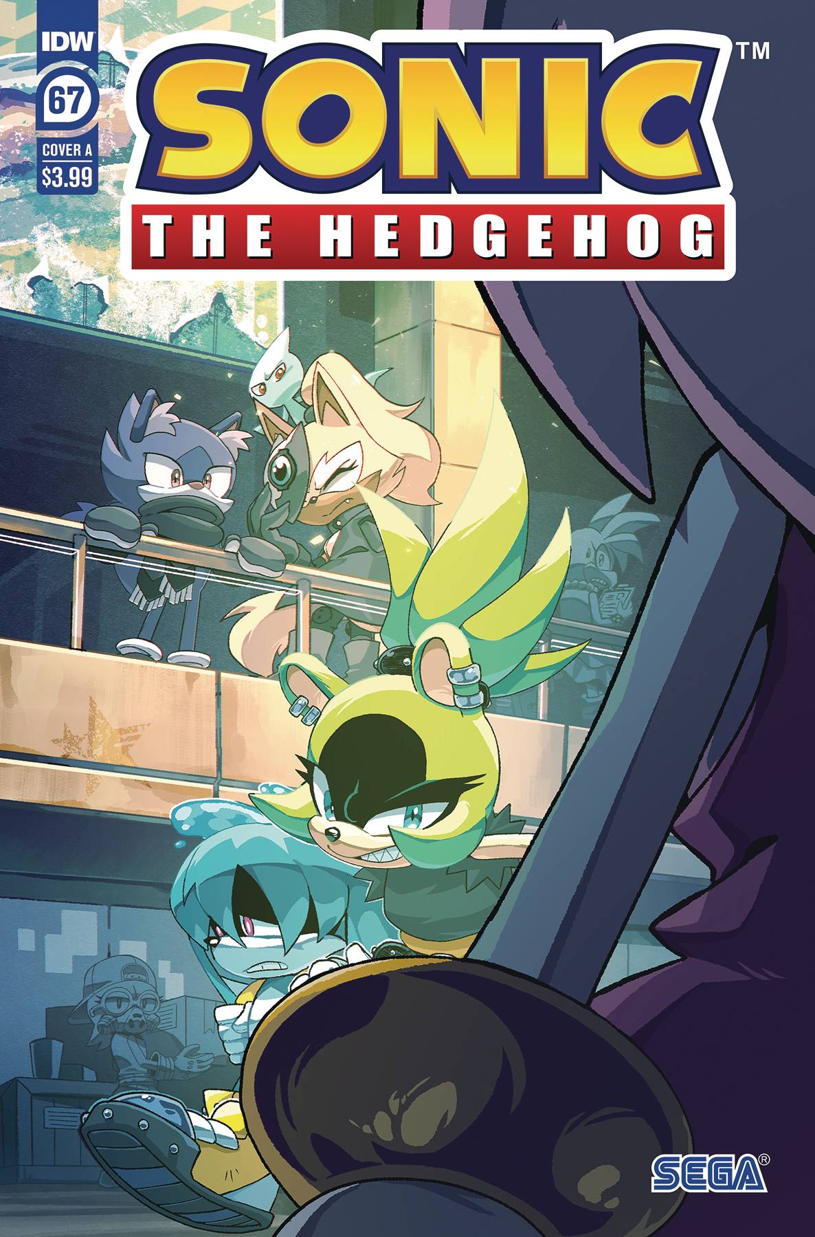 Sonic The Hedgehog Mega Man Worlds Unite - Prelude FCBD (2015) Archie