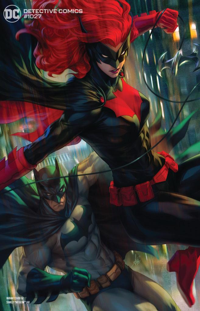 Detective Comics 1027 Stanley Artgerm Lau Batman Batwoman Cover