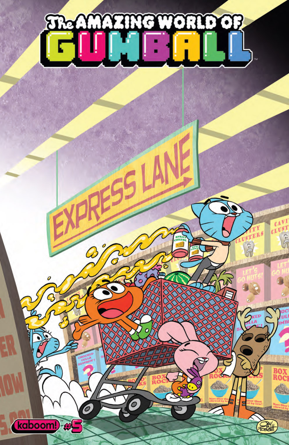 The amazing world of gumball comics