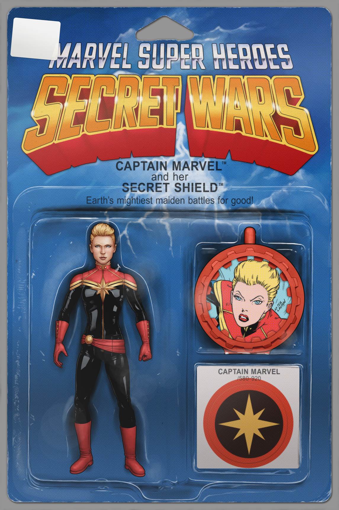 Captain Marvel 1" Keychain CarolCorps 