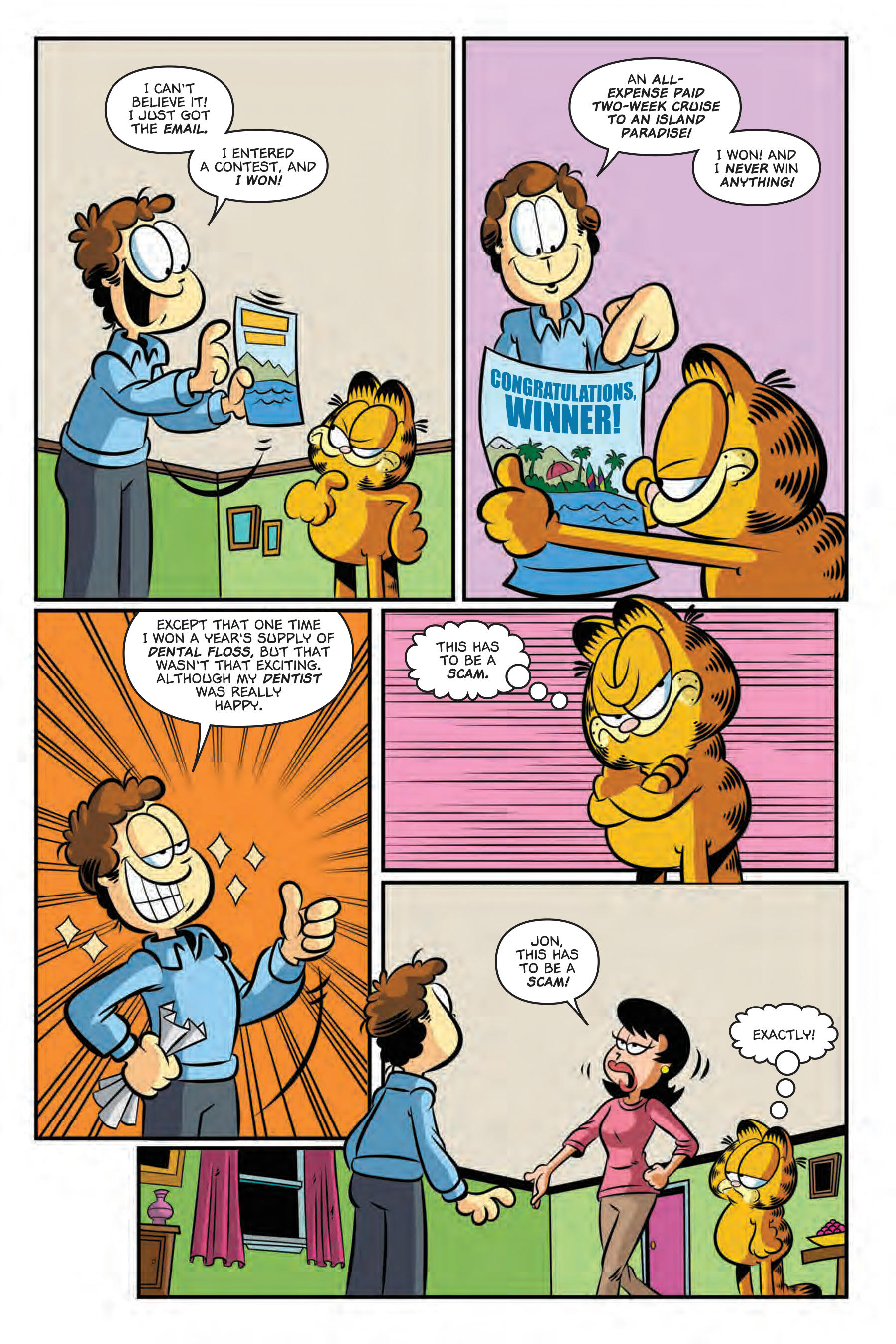Garfield Comics 6BC