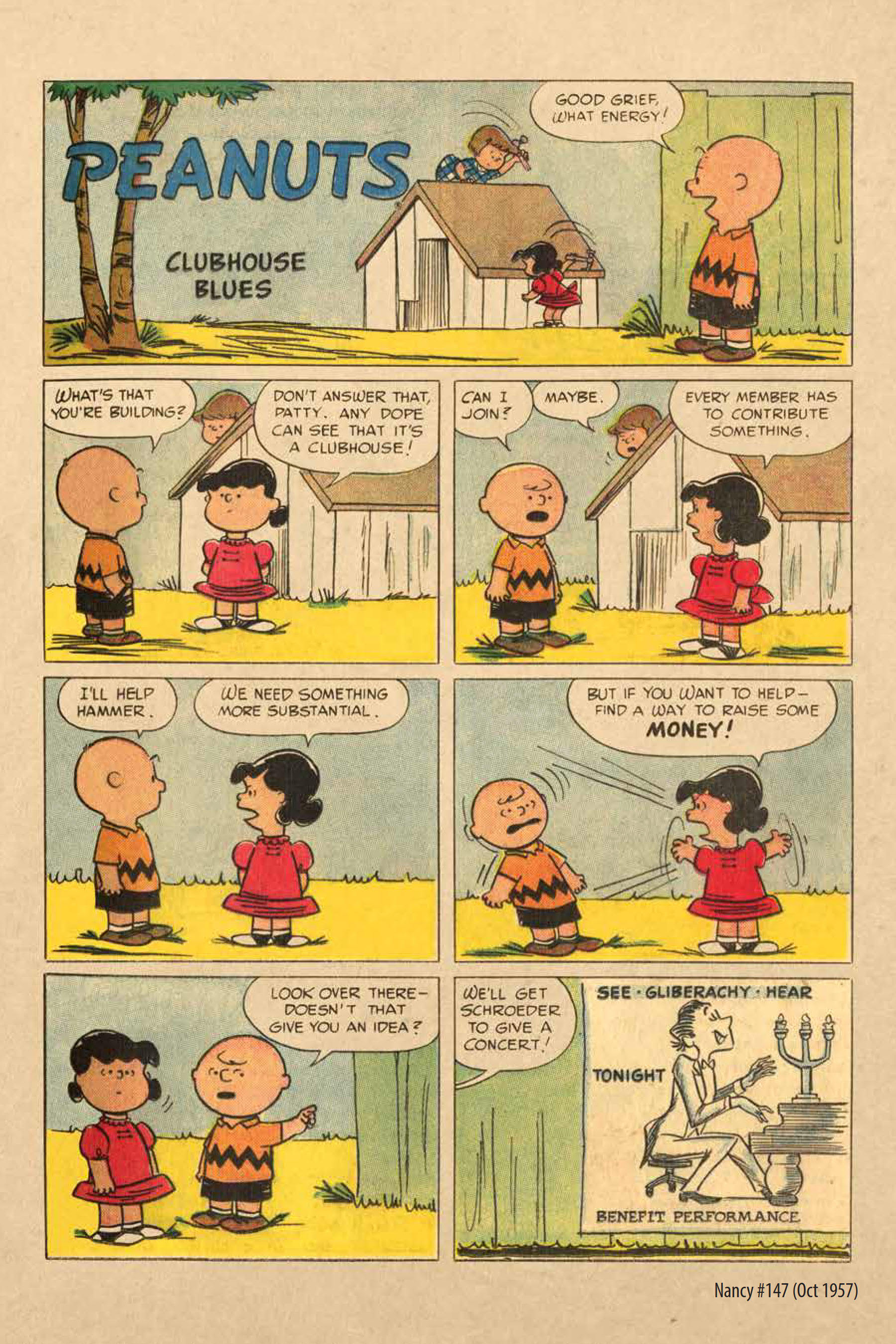 Peanuts comic strip archive