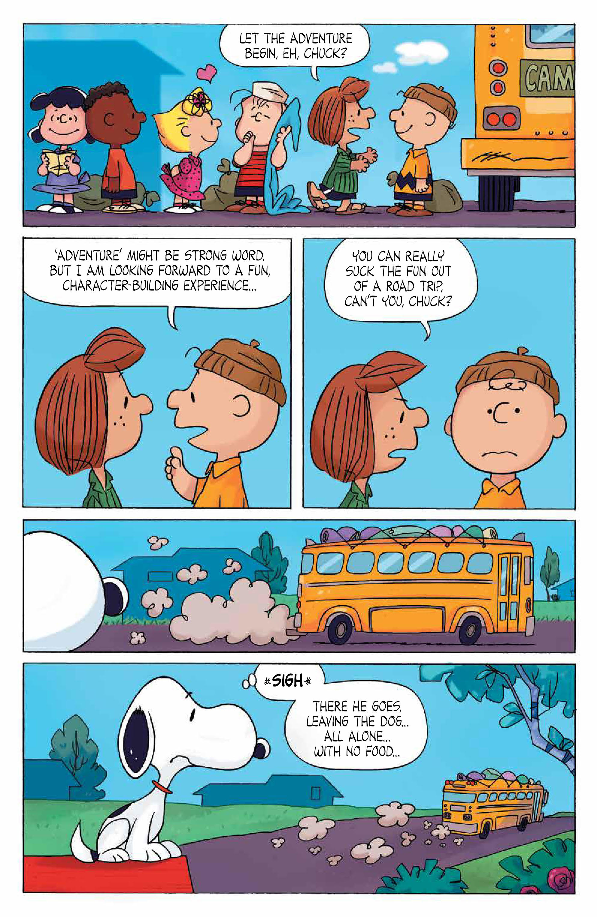 Charlie Brown Comic Characters