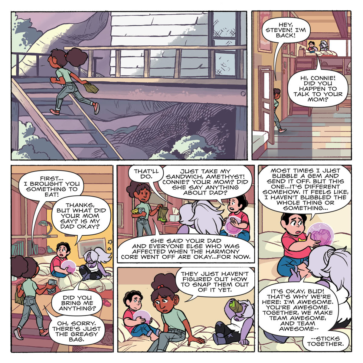 Steven Universo: Harmony Edição 2, Steven Universo Wiki