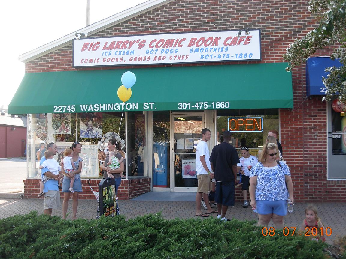 Big larry s comic book cafe leonardtown md fresh comics